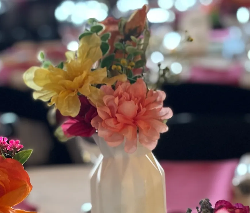 Bright Floral Premade Centerpiece Medium