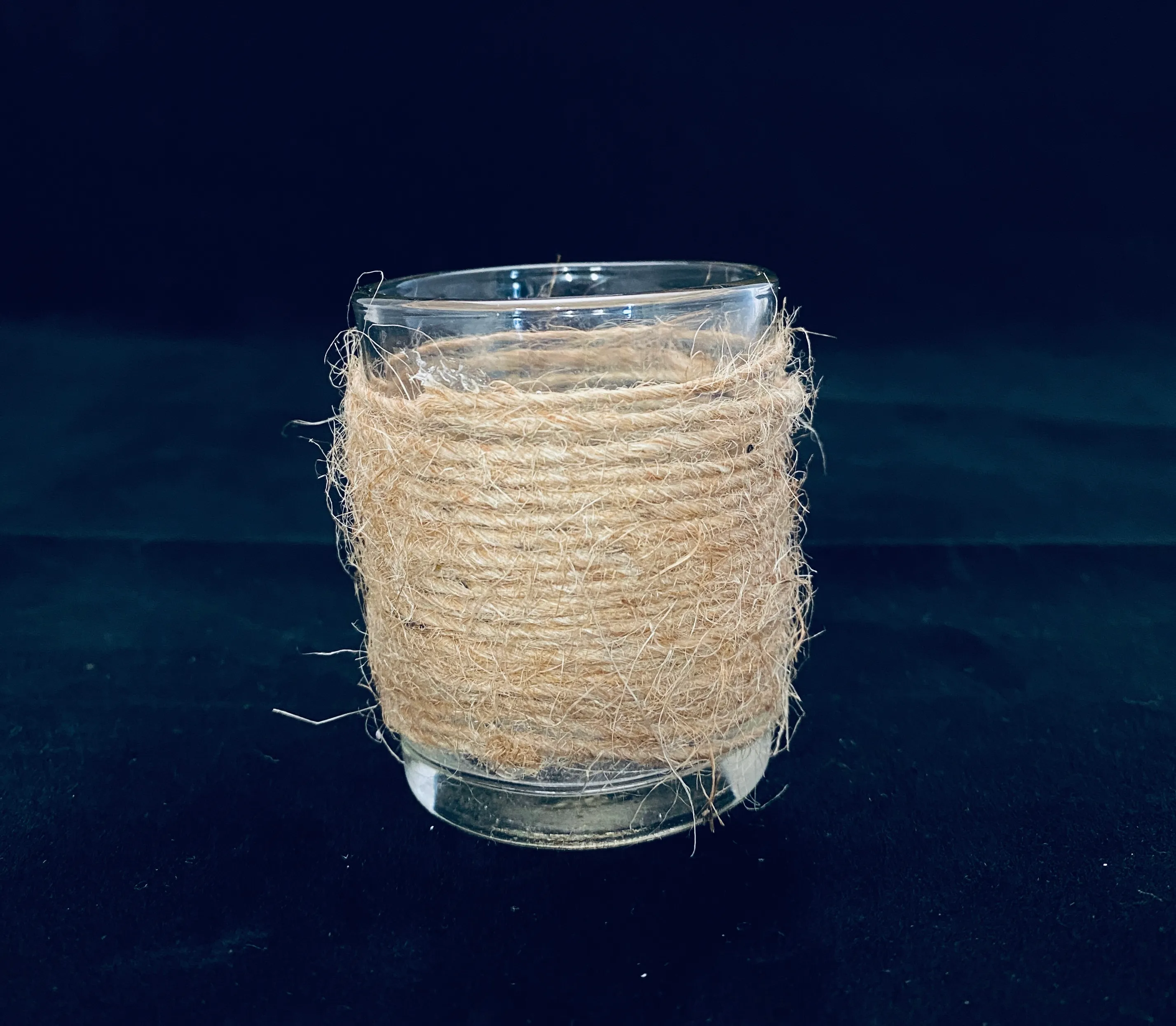 Twine Wrapped Votive 