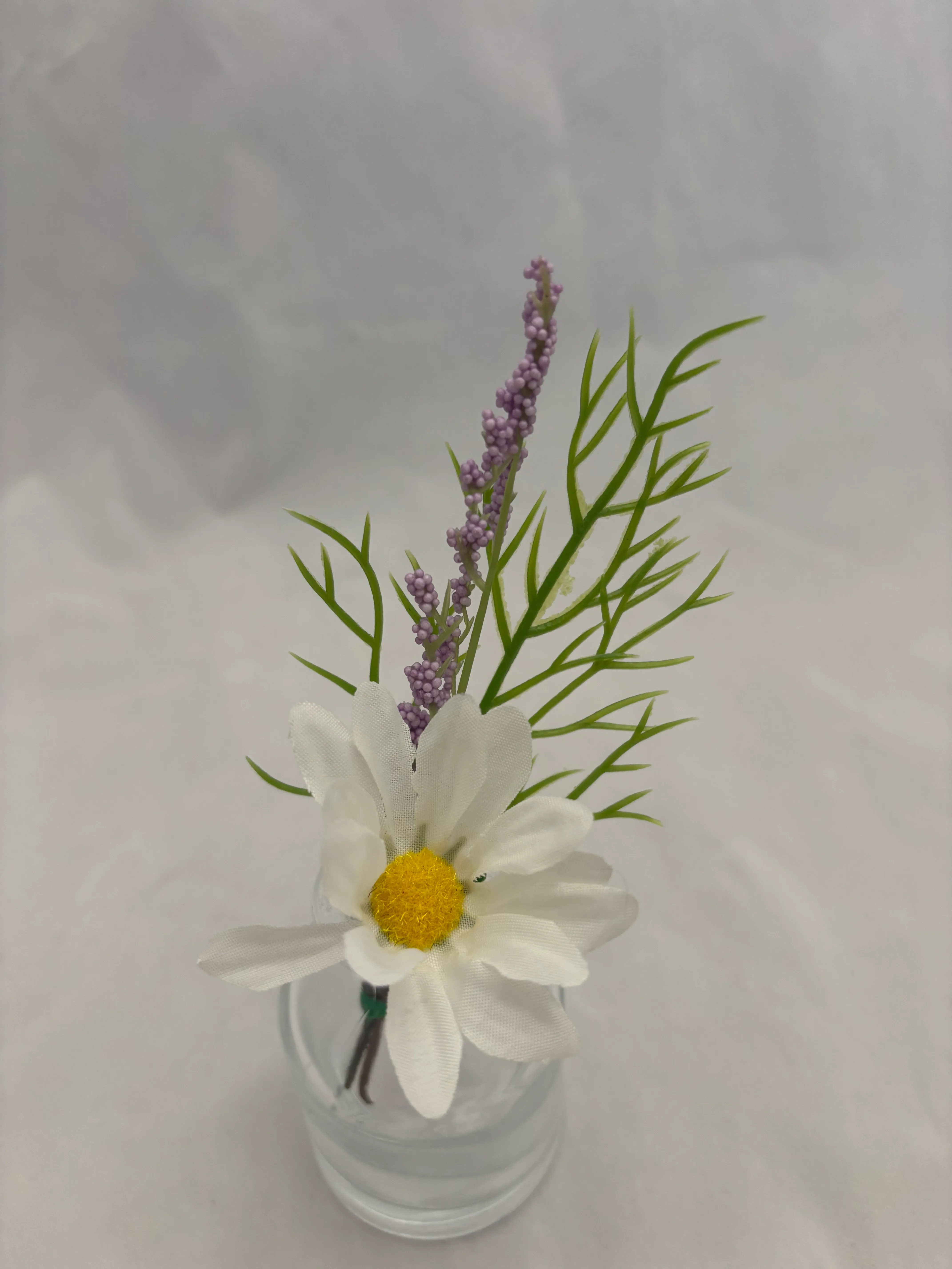 Wildflower Lavender Premade Floral Centerpiece Mini 