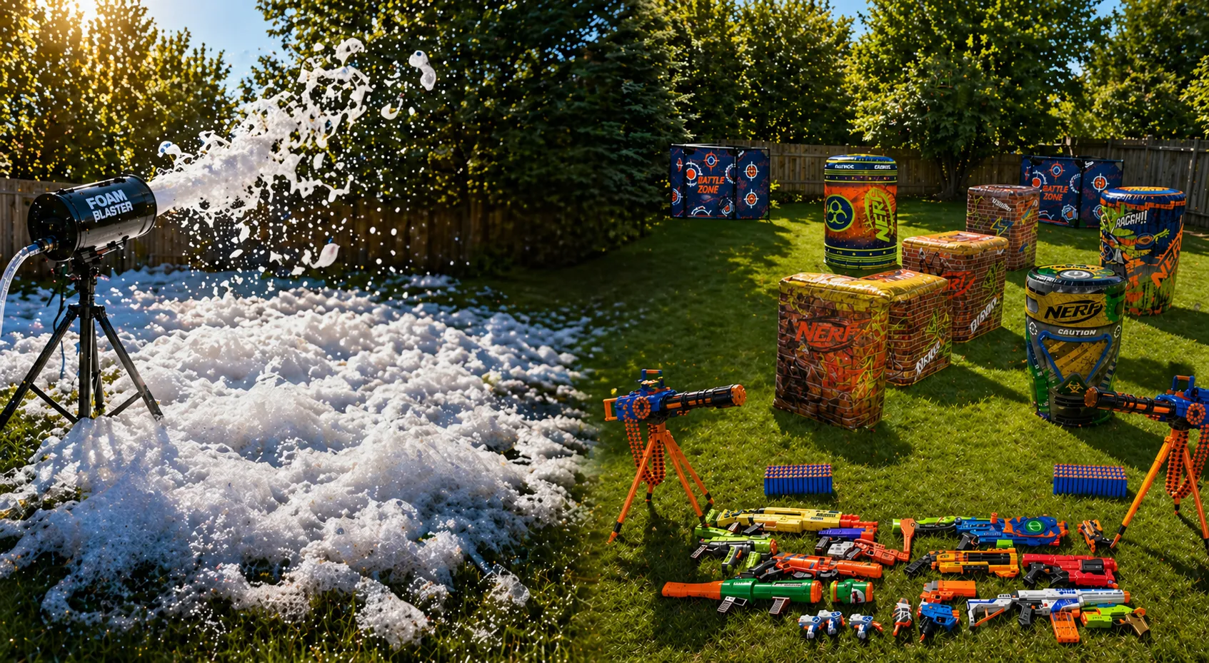 Foam Party & Nerf Wars