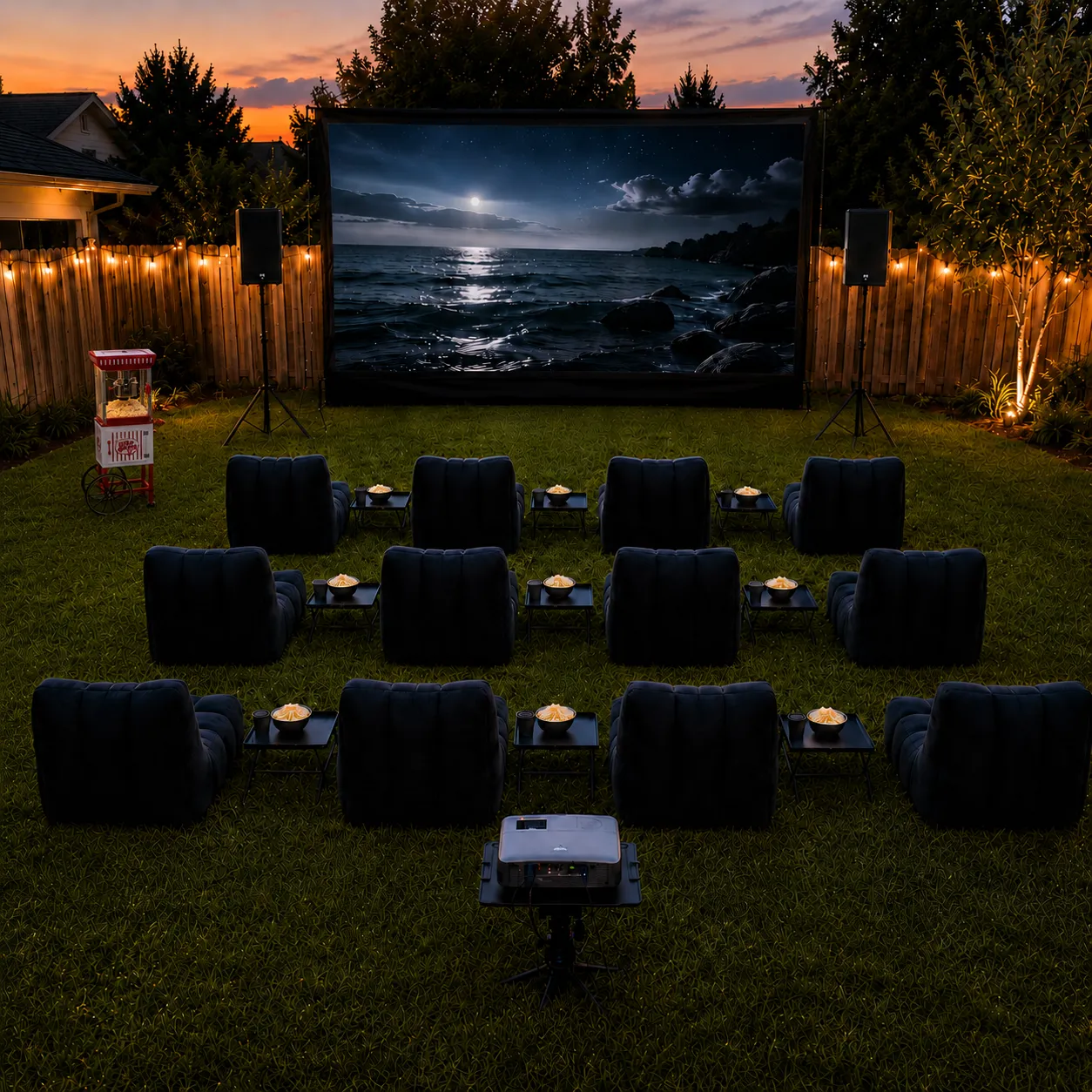 Popcorn & Pixels Movie Night Experience