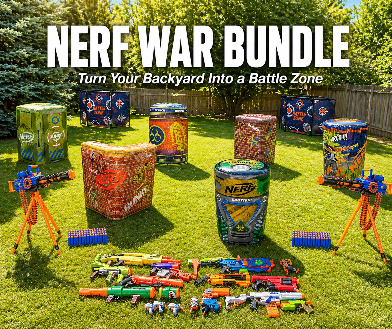 Nerf War DIY Bundle 