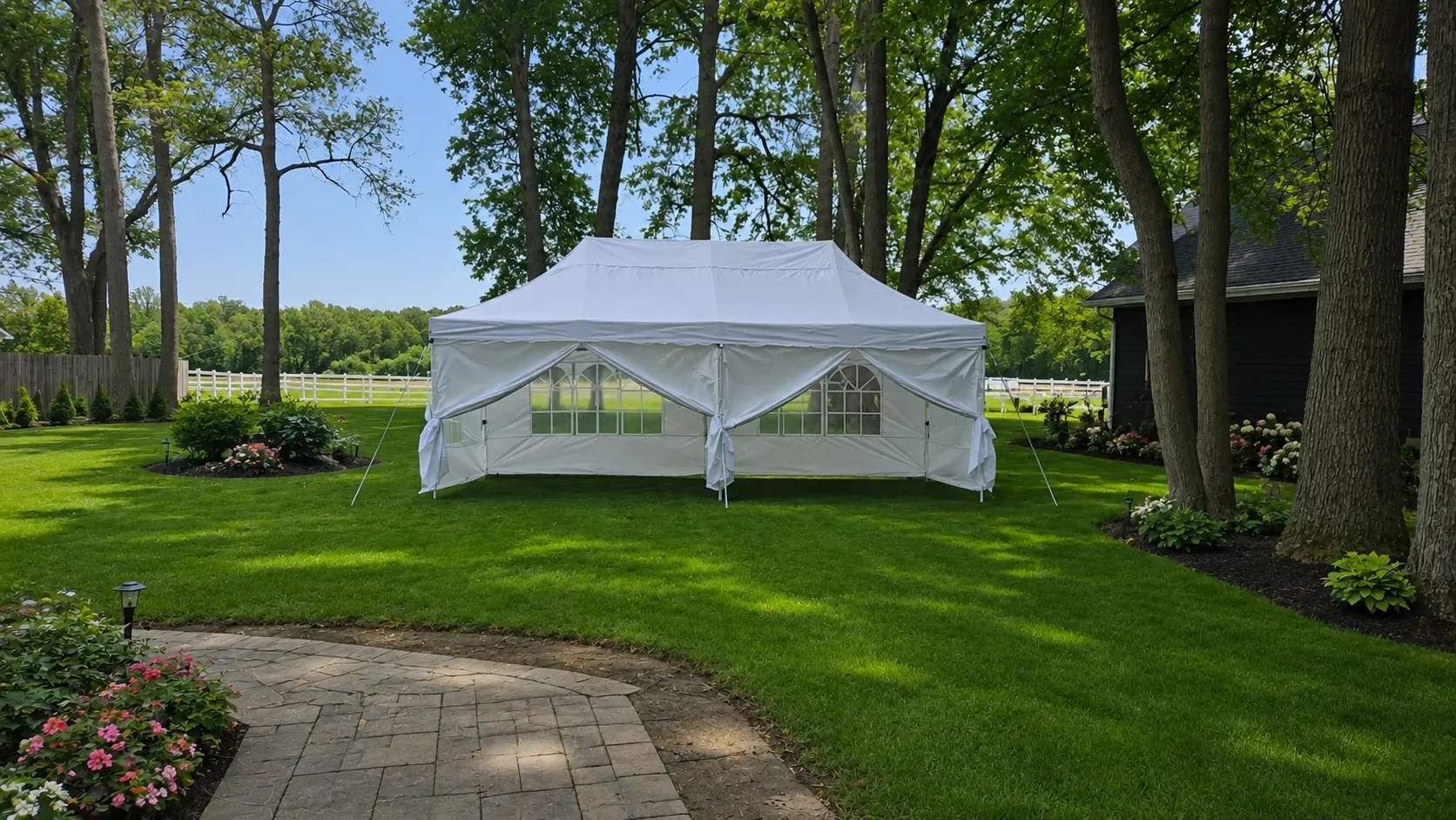 10 x 20 White Tent Rental