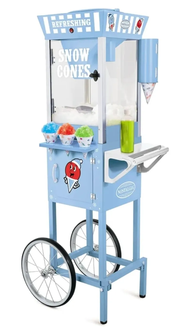 Nostalgia Snow Cone Shaved Ice Machine 
