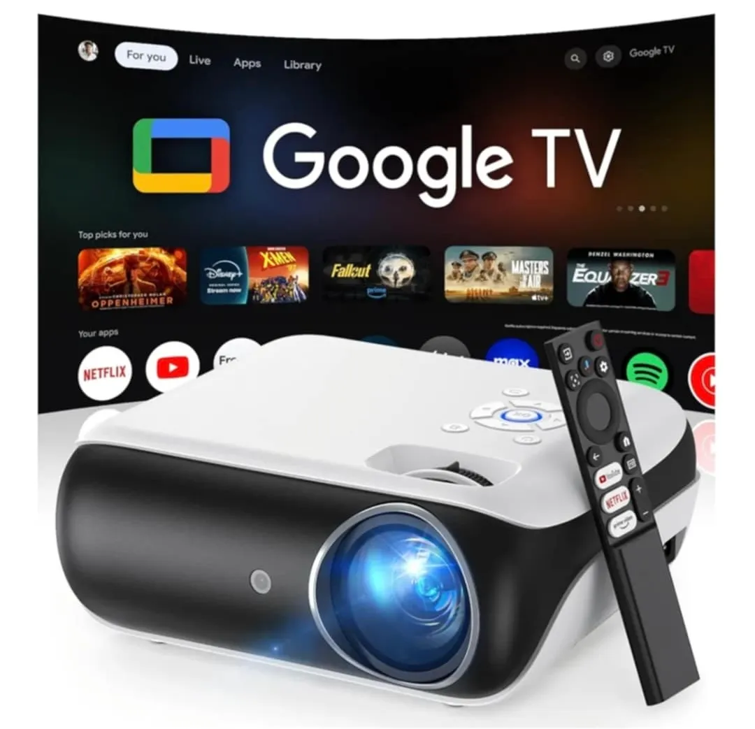 Official Licensed Google TV Smart Projector