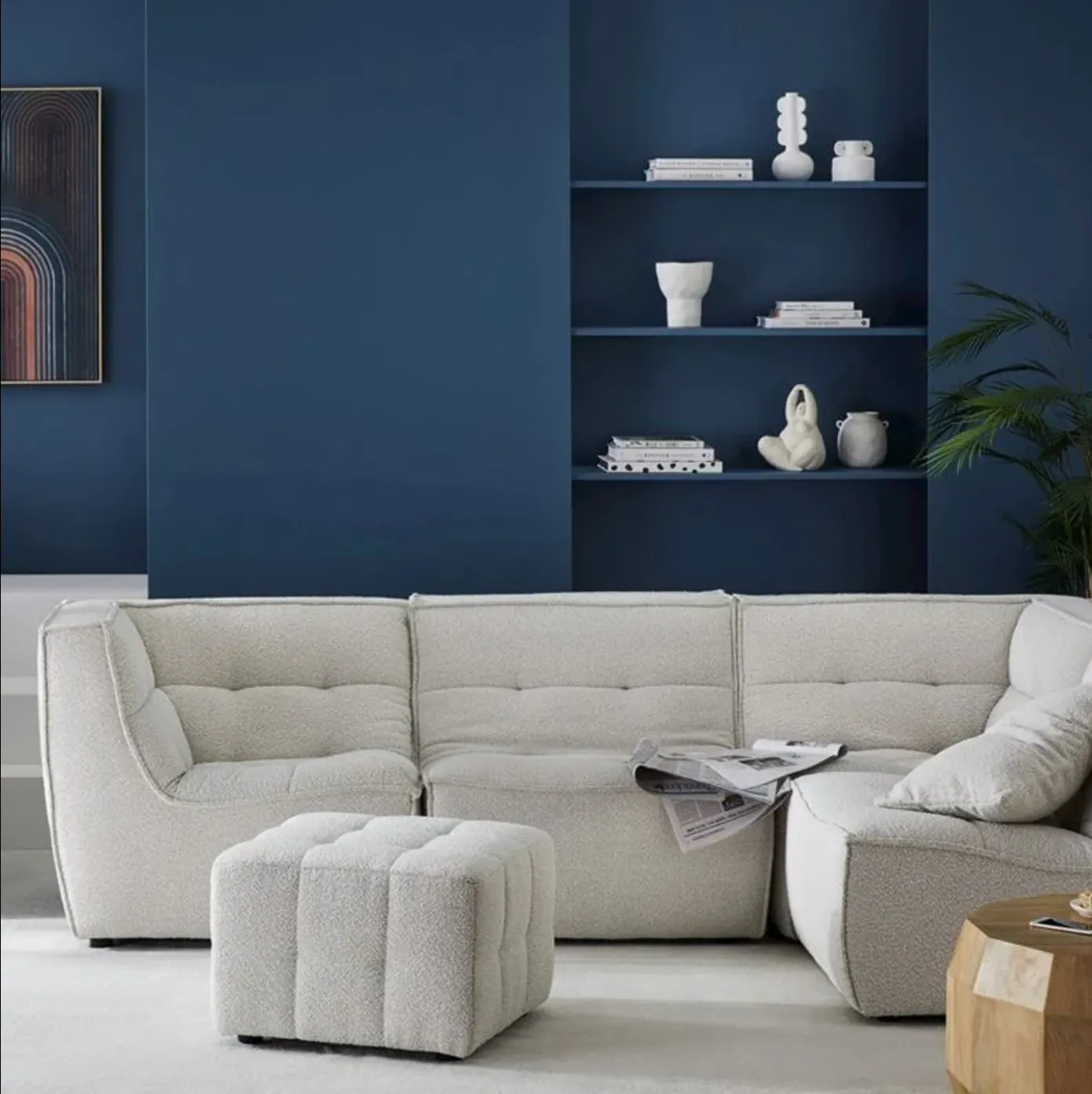 Corner Modular - Snow (Full)