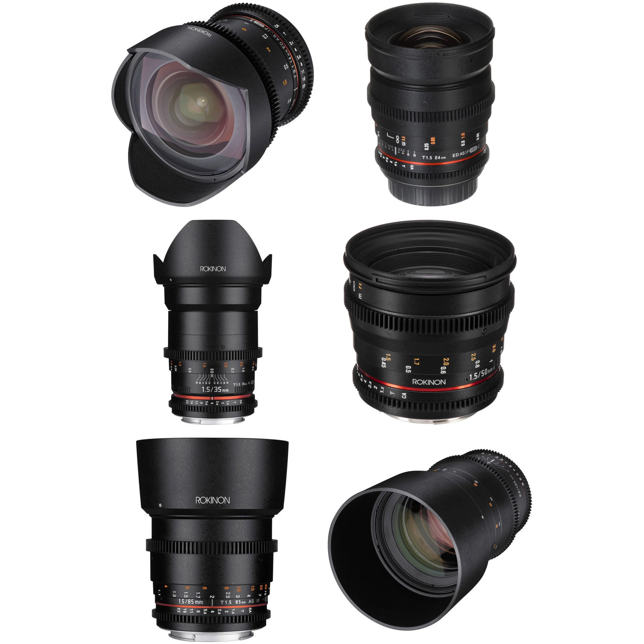 Samyang lens kit (canon EF mount)