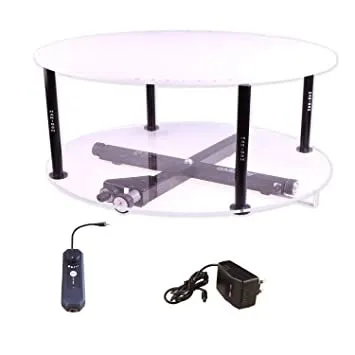 HARISON Rotary Turn-Table R470M2 / 360 deg. Product Photography/motorised/for e-Commerce/for Weddings/for Display/underlighting/Speed Control