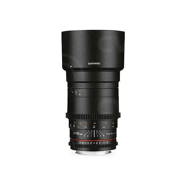 Samyang 135mm T2.2 AS UMC VDSLR II Lens for Canon EF Mount