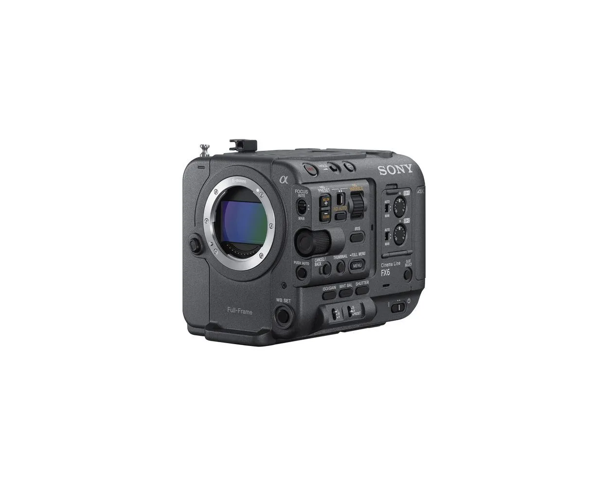 Sony FX6 Full-Frame Cinema Camera (Body Only)