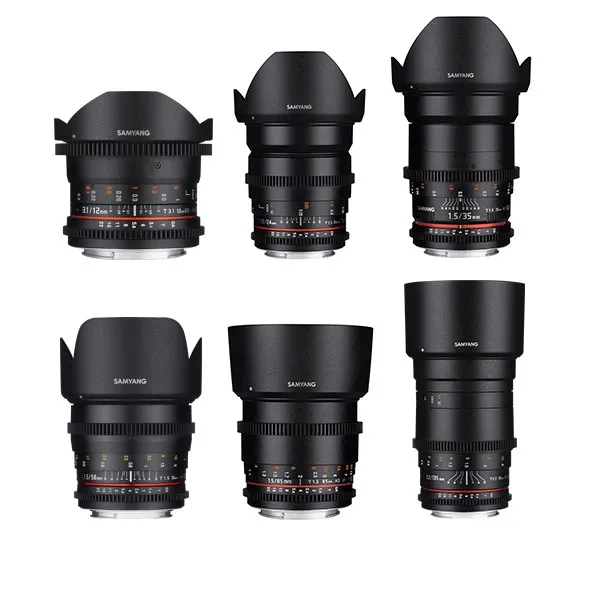 SAMYANG E MOUNT LENS KIT