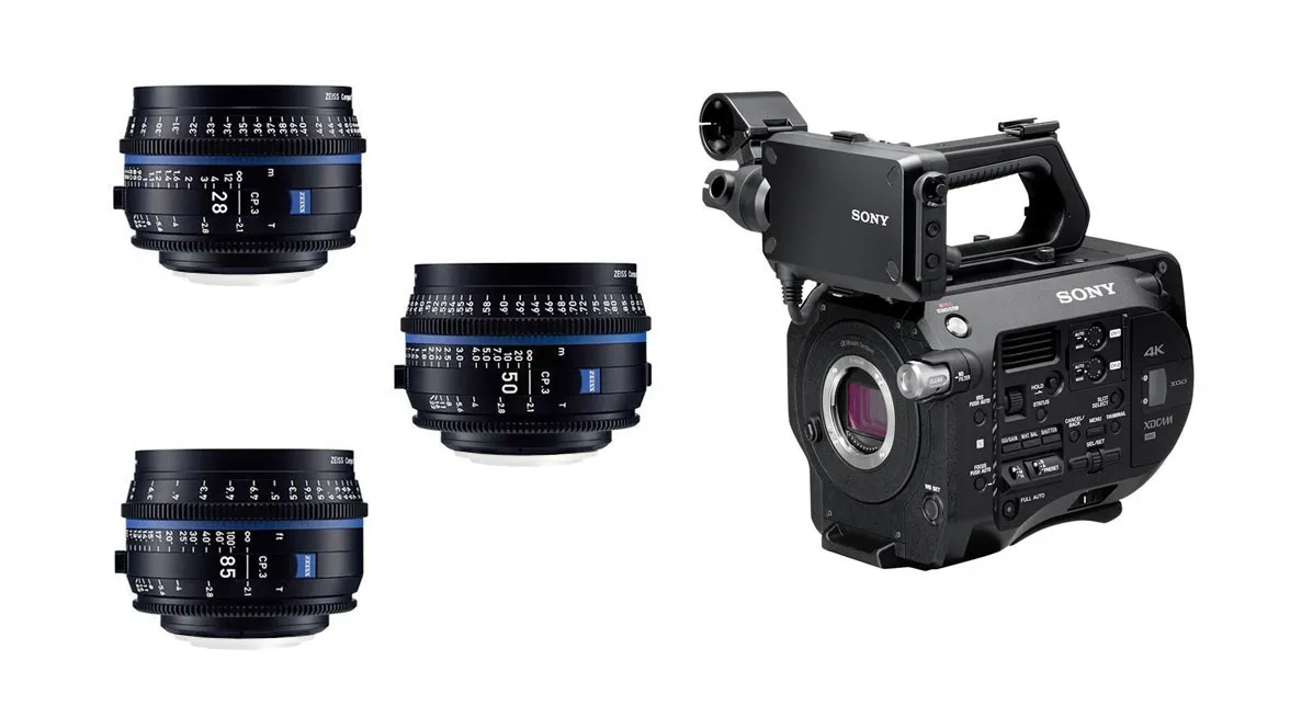 SONY FS5 II WITH CP3 LENS PACKAGE