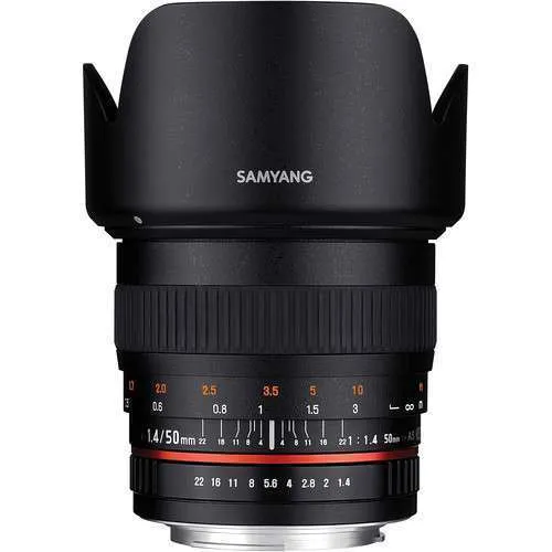 Samyang 50mm f/1.4 AS UMC Lens for Canon EF