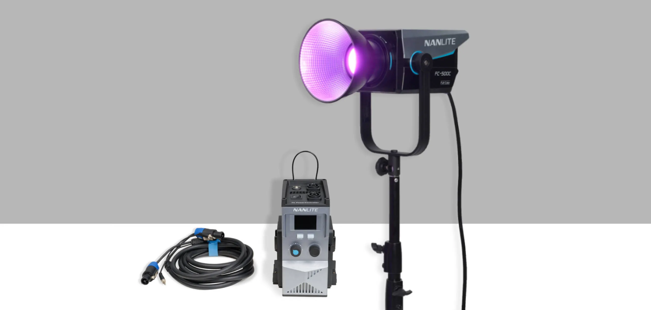 Nanlite FC-500C RGBW Color LED Spotlight