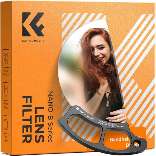 K&F Concept  82mm Center Field Split Diopter Filter