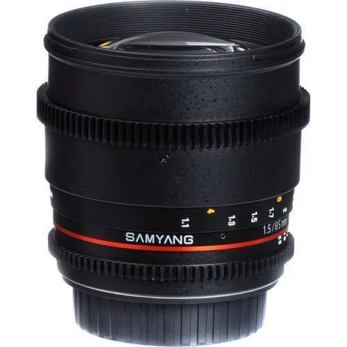 Samyang 85mm T1.5 Cine Lens for Canon EF