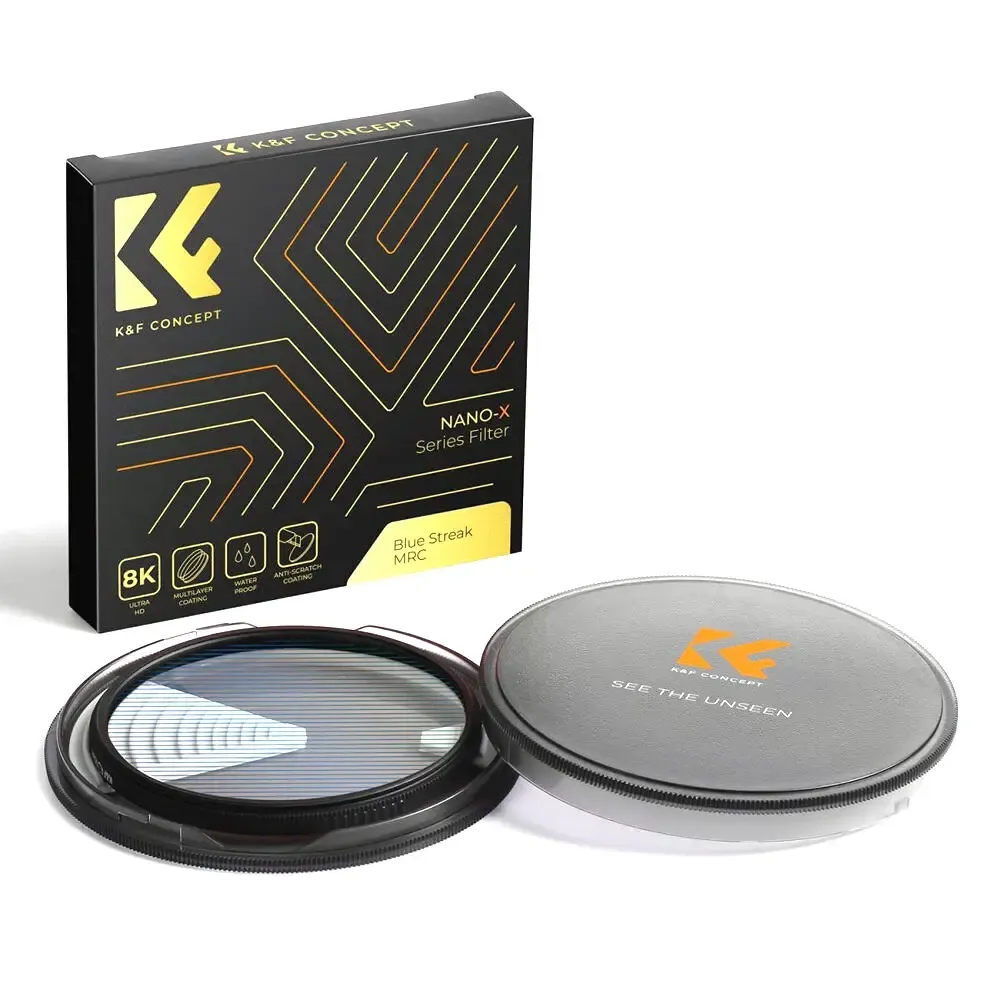 K&F Concept Nano-X Series Blue Streak Filter (82mm)