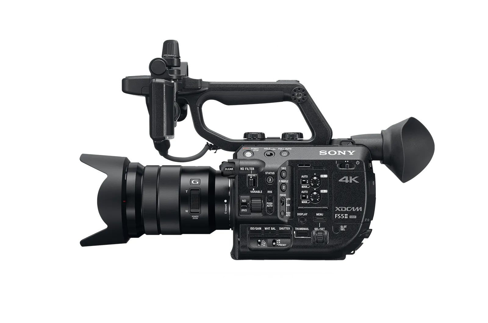 Sony PXW-FS5M2 4K XDCAM Super 35mm Compact Camcorder with 18-105 (OS)