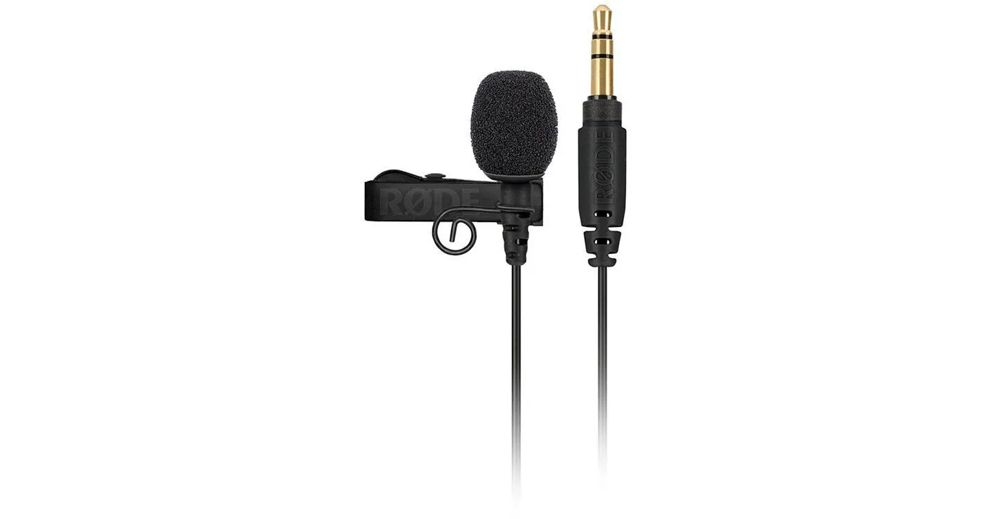 RODE Lavalier GO Omnidirectional Lavalier Microphone for Wireless GO Systems (Black)