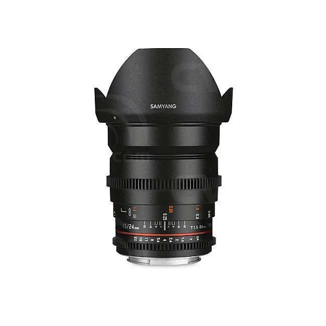 SAMYANG E MOUNT LENS 24MM 1.5