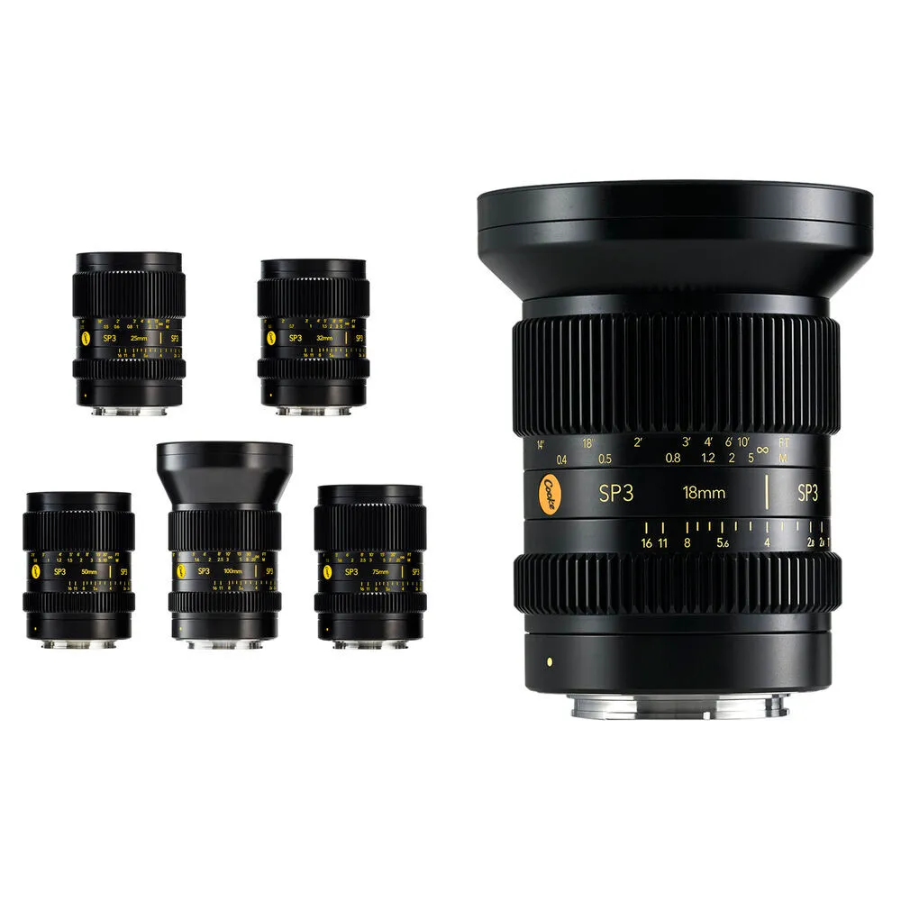 Cooke SP3 Full-Frame 6-Lens Prime Set (Sony E)