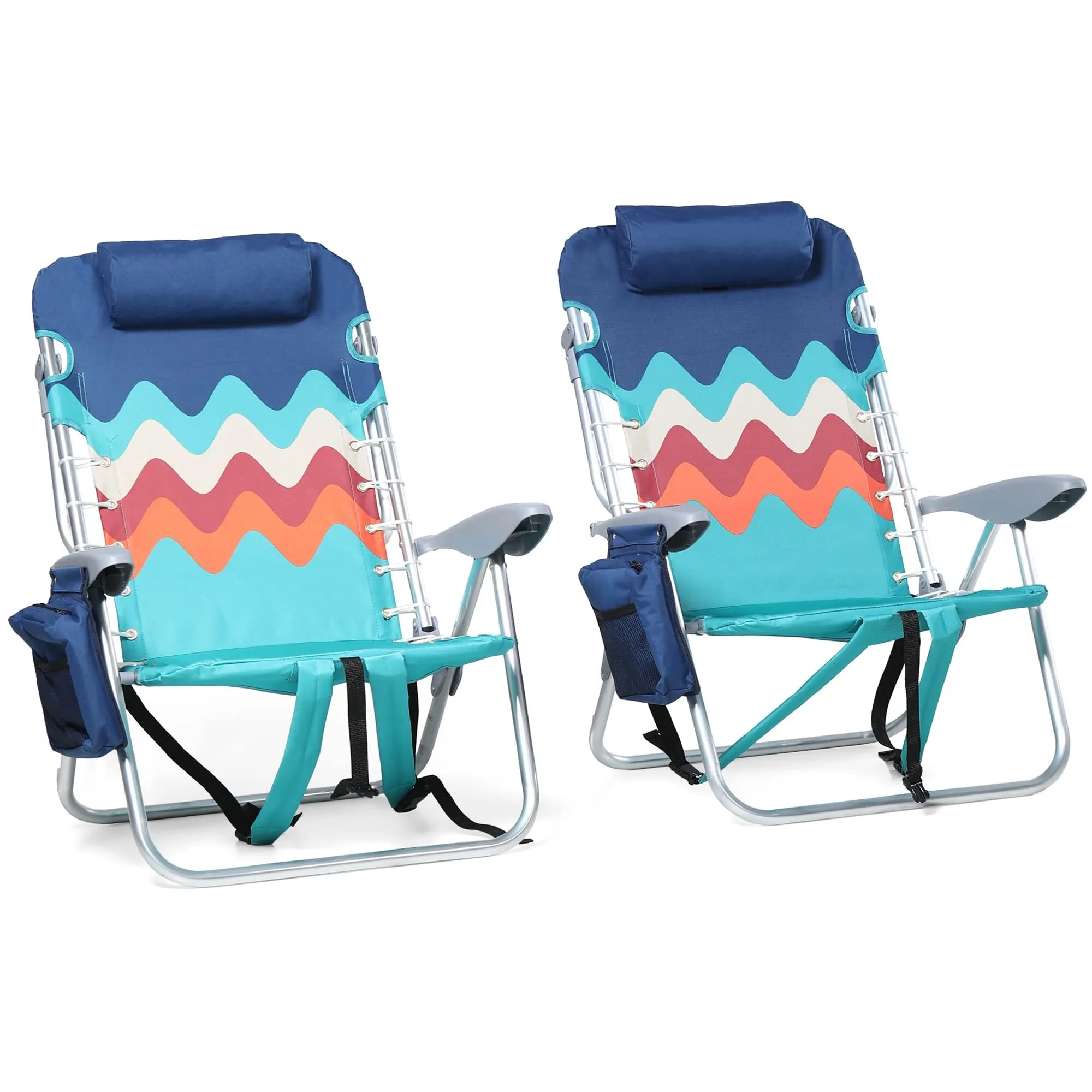 Back Pack Beach Chairs Set of (2)