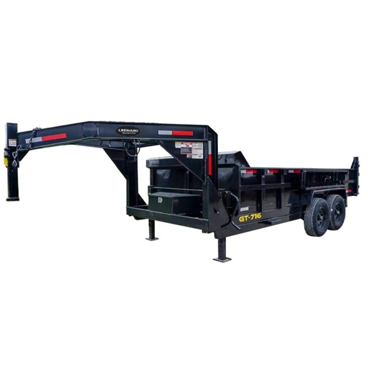 16' 14k Dump Trailer GOOSENECK