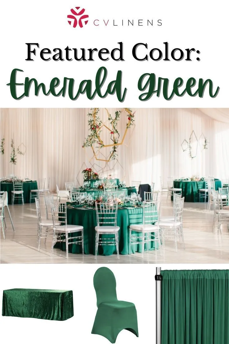 Emerald Velvet Table Clothes 