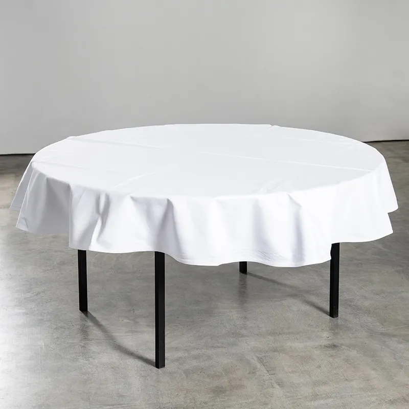 Tisch rund 8 Personen inkl Tischdecke