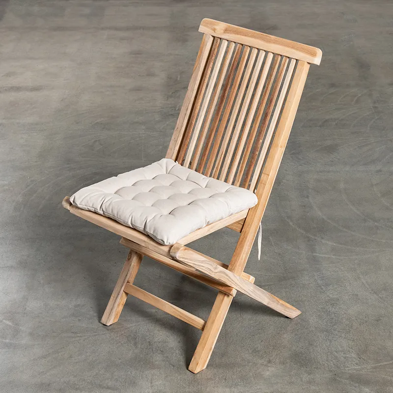Klappstuhl Holz inkl. Sitzkissen