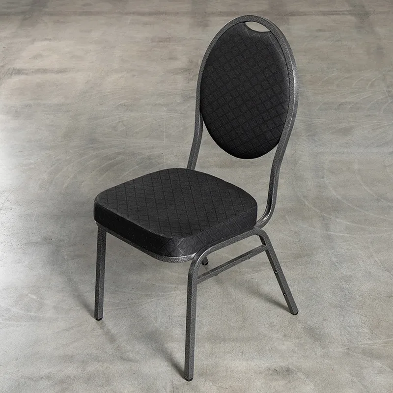 Polsterstuhl schwarz