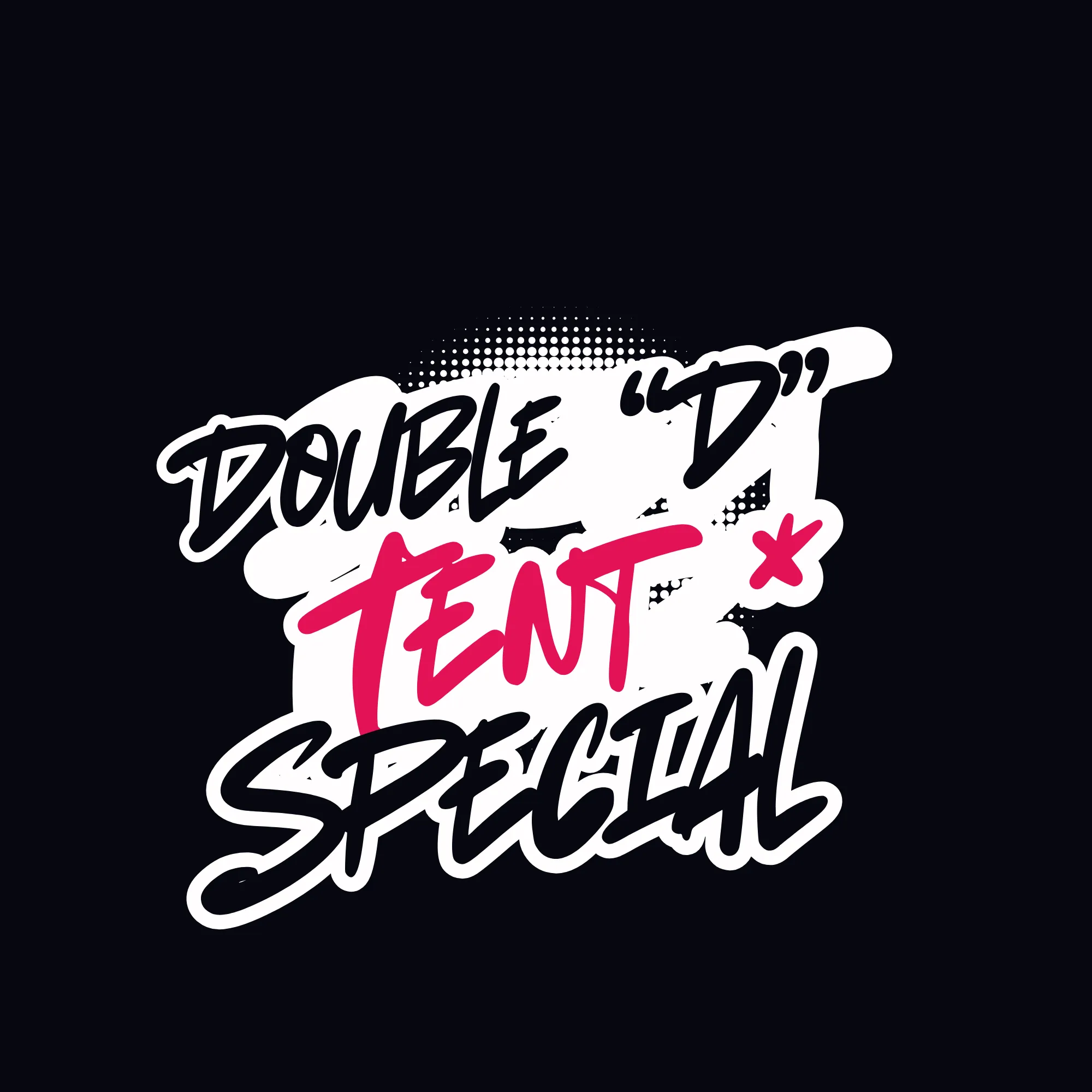 Double D Tent Bundle - (20x20 + 4 Rounds + 32 Chairs)
