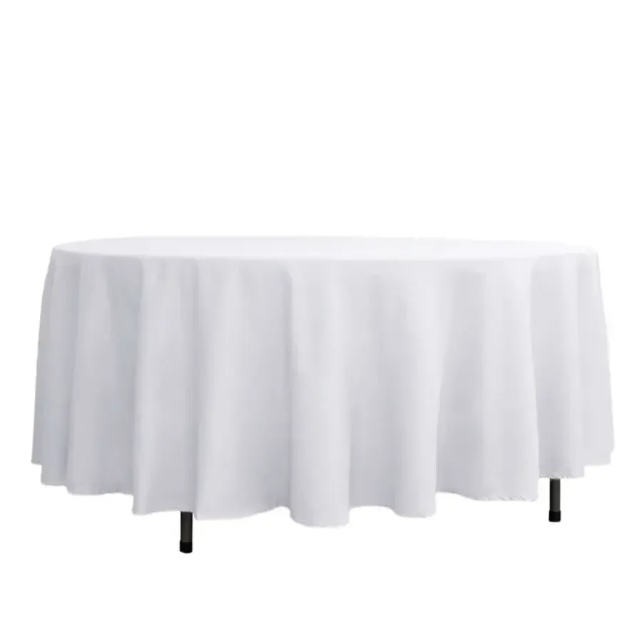 Round Polyester Tablecloth