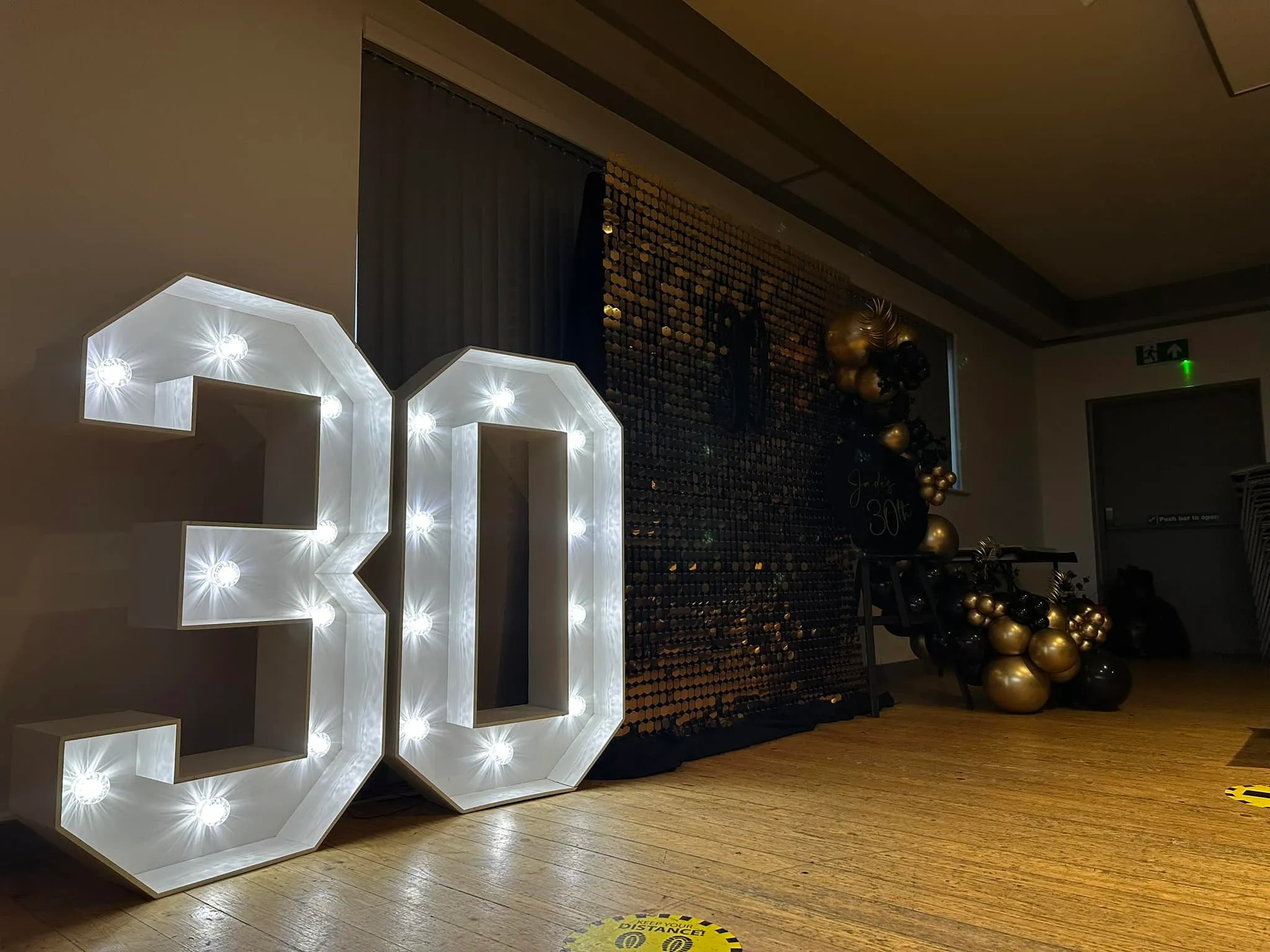 4ft LED Number