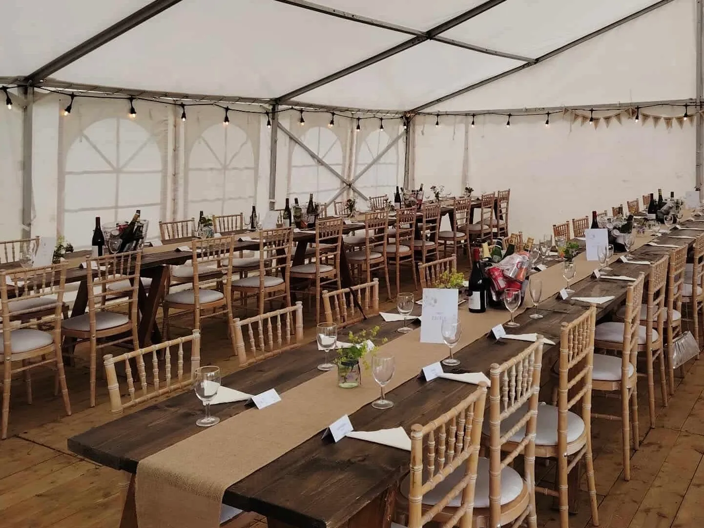 Chiavari Chairs (Lime Washed, Ivory Pads)