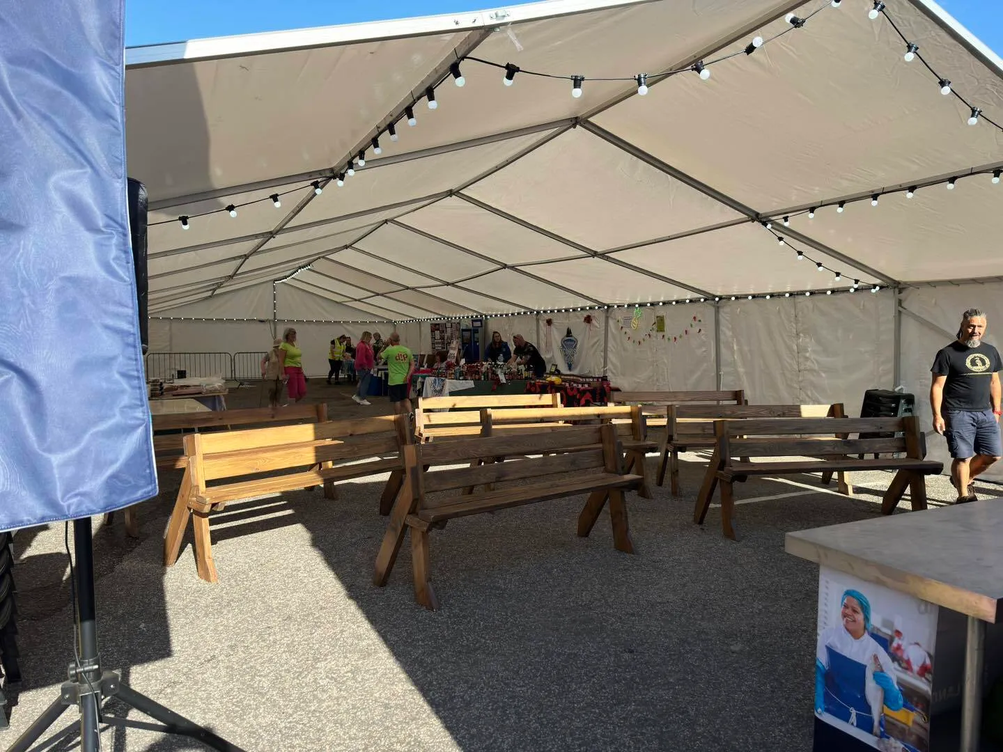 Rustic Wooden Benches (Premium) 5.5ft