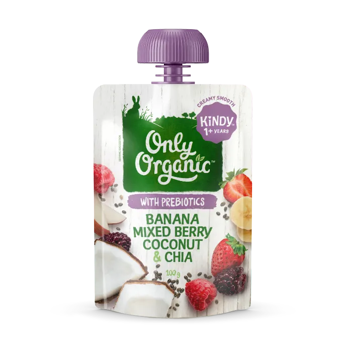 Only Organic Banana Mixed Coconut Milk & Chia 
