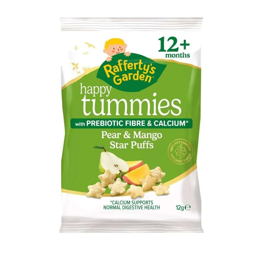 Rafferty's Garden - Happy Tummies Pear & Mango Star Puffs