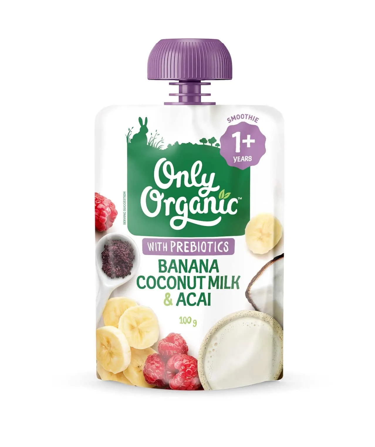 Only Organic - Banana Coconut Milk & Acai