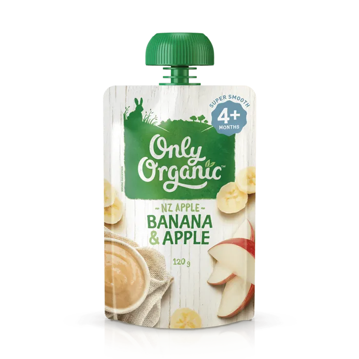 Only Organic Banana & Apple