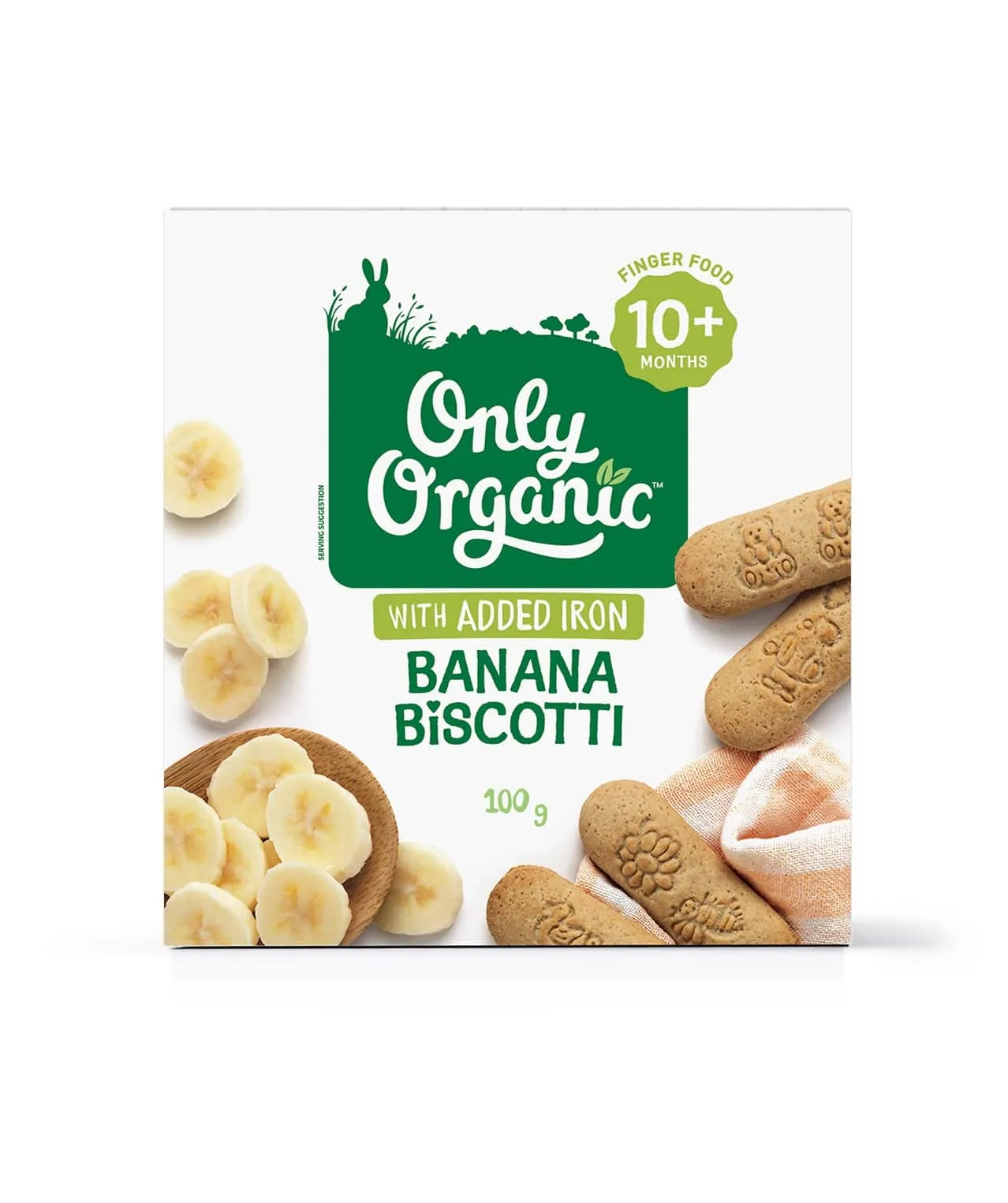 Only Organic - Banana Biscotti