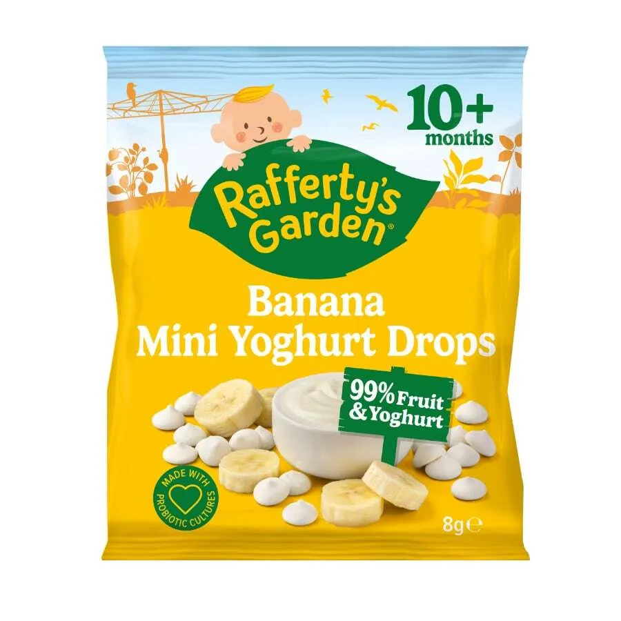 Rafferty's Garden  Banana Mini Yoghurt Drops 