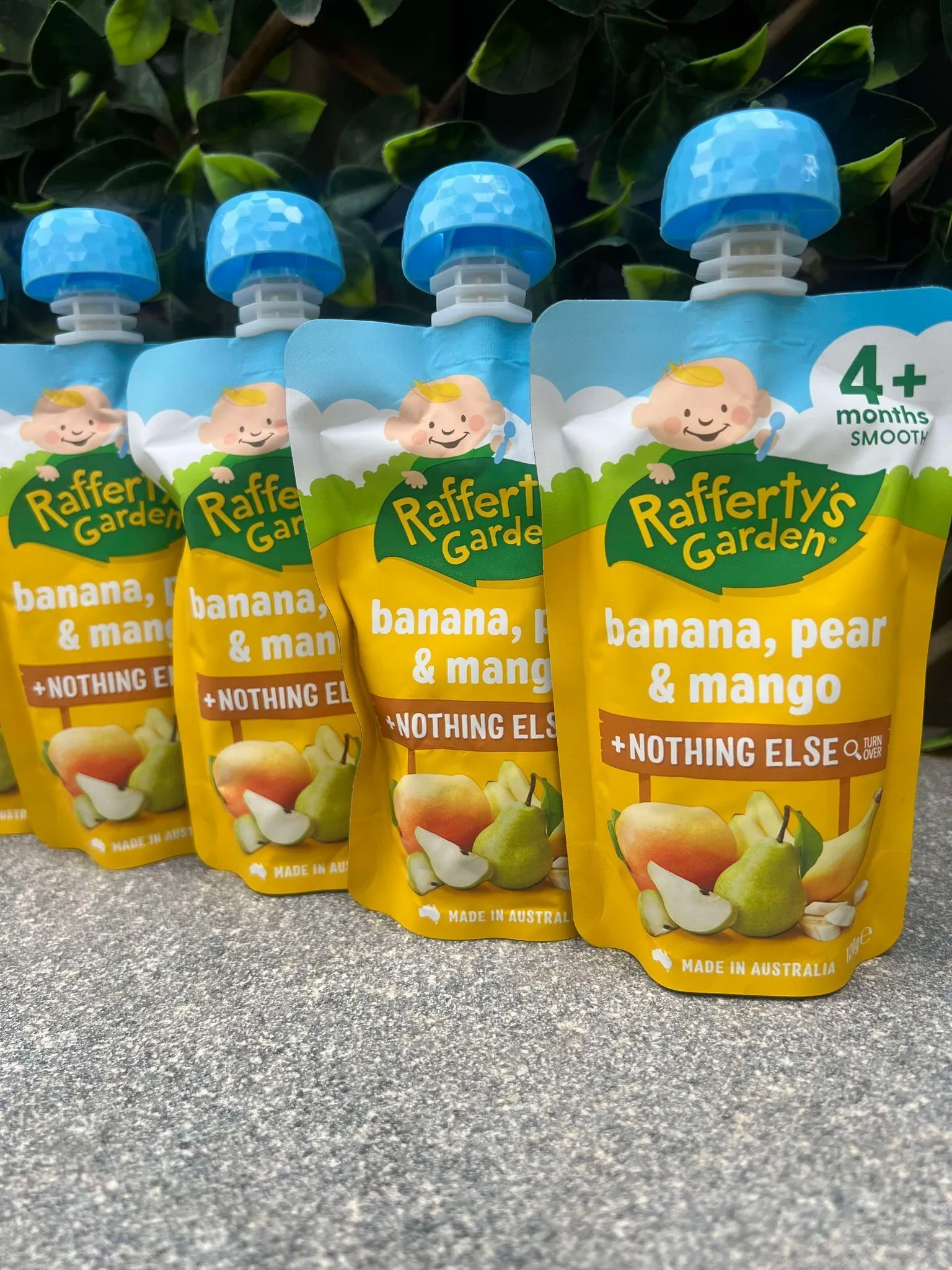 Rafferty Garden - Banana, Pear & Mango 
