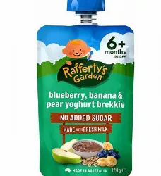 Rafferty Garden - Banana Blueberry Pear Yoghurt Brekkie