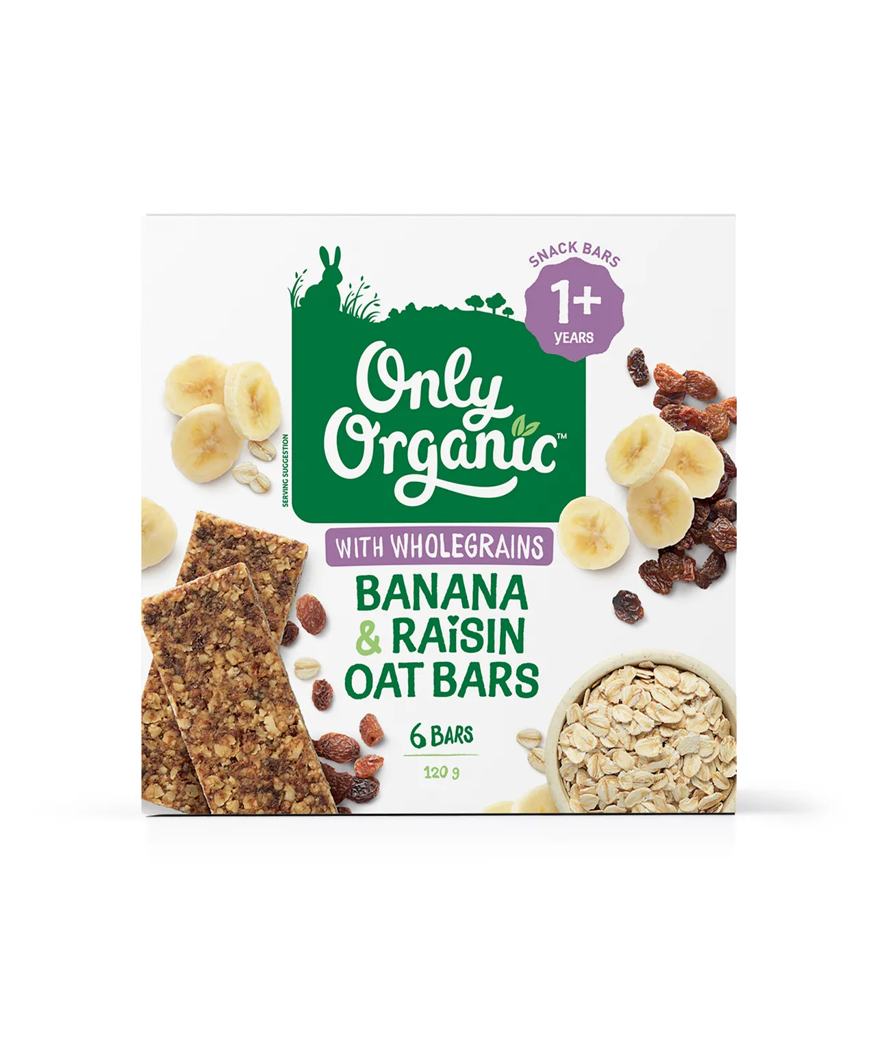 Only Organic - Strawberry & Apple Oat Bars