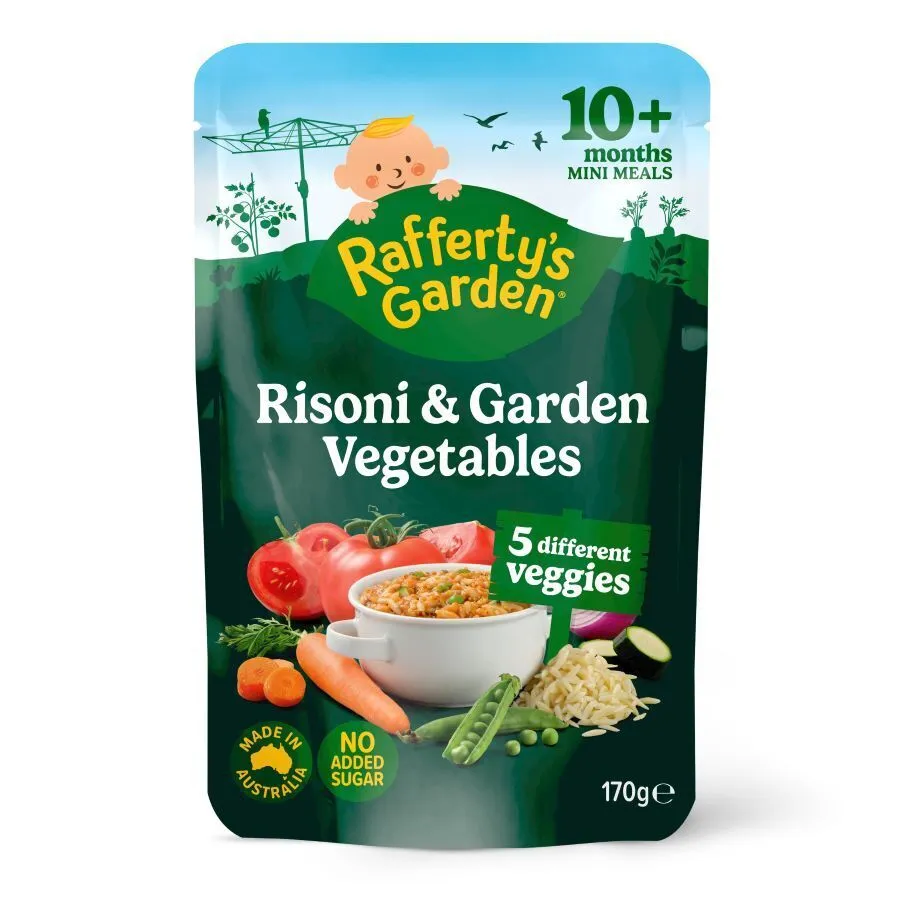 Rafferty's Garden -  Risoni & Garden Vegetables Mini Meal