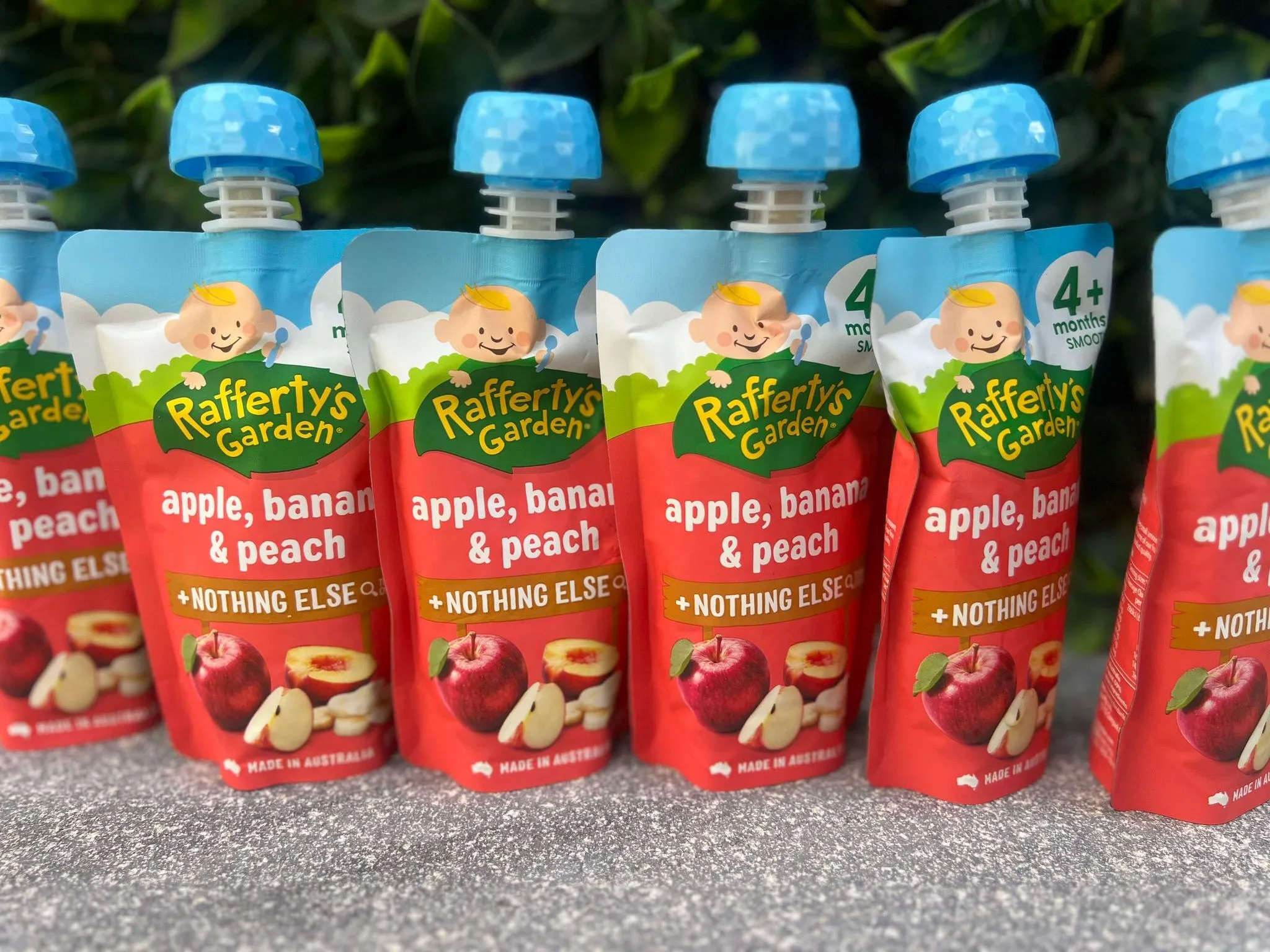 Raffertys Garden - Apple, Banana & Peach 