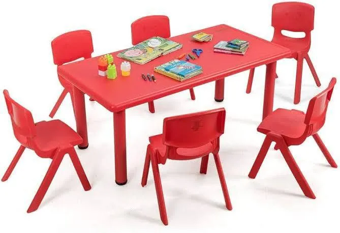 Kids Table and 6 Chairs