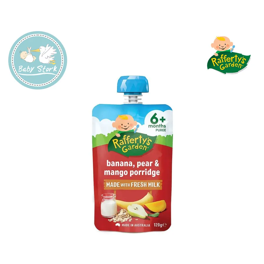 Rafferty Garden - Banana Pear & Mango Porridge