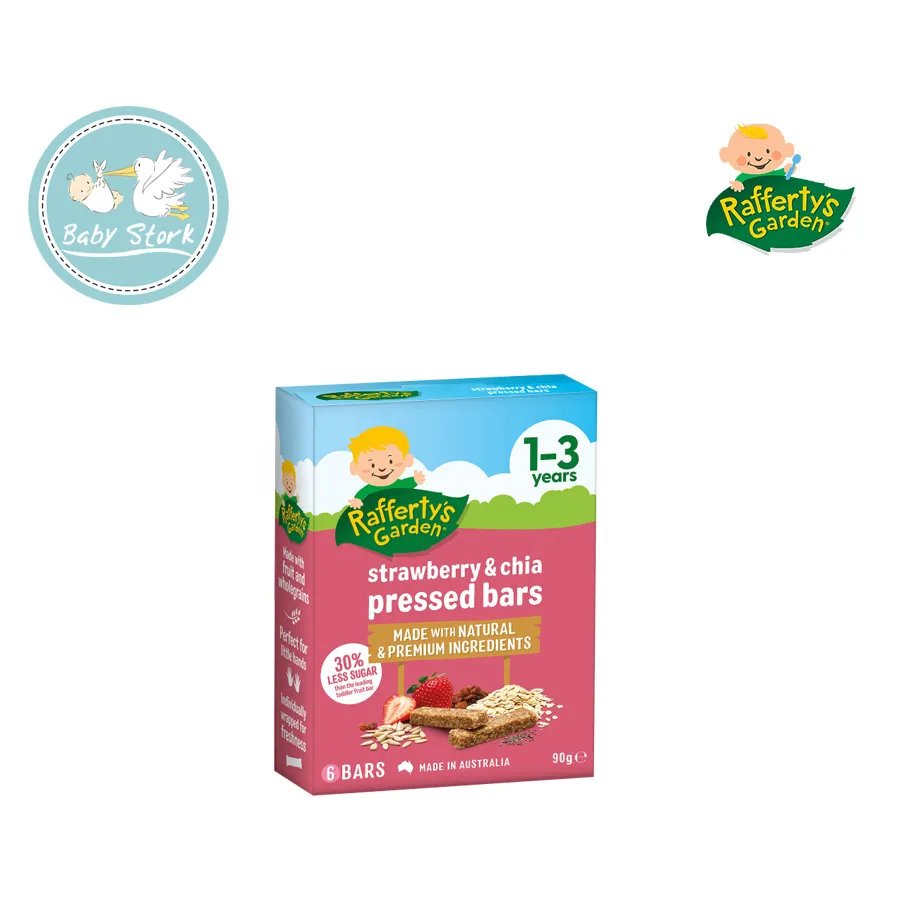 Rafferty's Garden Strawberry & Chia Pressed Bars 
